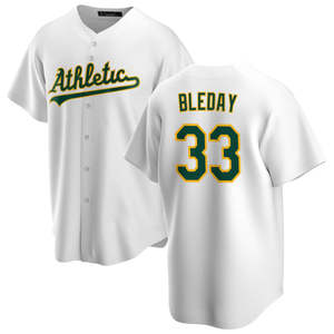 Celana Baseball Unisex Oakland Home 2025 - Putih Custom Ukuran Besar, Bernapas, Cepat Kering, 100% Poliester, Logo Bordir Jahitan - Product Image 6
