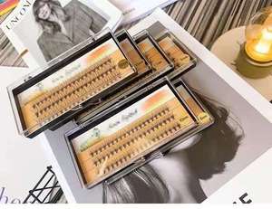 Extension ciglia pre-assemblate Heat Bonded 10D 12D 20D fatte a mano, effetto volume, prodotte in Vietnam - Product Image 5