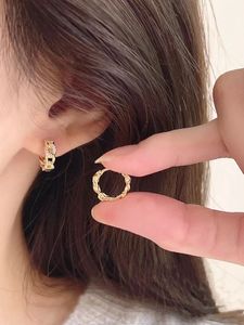 Pendientes Xinfly de Oro de 18K con Diamantes Reales, Diseño Atemporal, para Eventos Formales y Uso Diario, Elegantes para Mujer, Gran Venta - Product Image 3