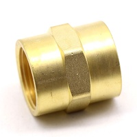 Klem Pipa Tempa Berlapis Nikel Kuningan K719 Fitting Pipa Kingston untuk Plumbing dan HVAC 1/2in 3/4in 1in
