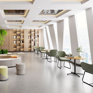 كرسي انتظار مستدير كلاسيكي للعملاء كرسي تأثير لغرف الانتظار في الفنادق كرسي بذراعين أثاث مقاعد - Product Image 2