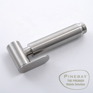 PINEBAY 2024 регулируемый поток воды AISI <span class=keywords><strong>304</strong></span> ручной душ Мусульманские биде для ванной комнаты спрей унитаз Shattaf биде опрыскиватель - Product Image 4
