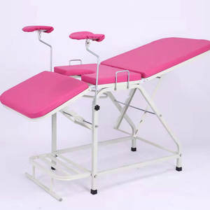 Vendite calde in acciaio inox ginecologico esame sedia completo letto di nascita ginecologica lettino da visita per la vendita - Product Image 5