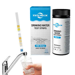 Dễ dàng đọc 9in1 nước uống kiểm tra Strips cho nước giếng tap nước Kit kiểm tra - Product Image 2
