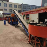 Gagnez de l'argent à la maison Petit investissement Grand profit Idées commerciales qt4-25 machine automatique de fabrication de blocs