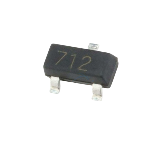 Original CDSOT23-SM712 712 SOT23 ESD Static protection Diode TVS lightning protection Tube