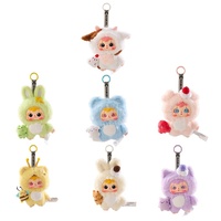 100% Authentique Three Little Fuzzies Samuel Hugging Ice Cream Plush Blind Box, Pendentif Poupée Mignonne, Jouet Tendance
