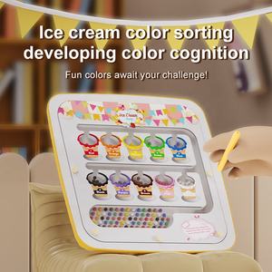 <span class=keywords><strong>2</strong></span> in 1 magnetismo penna tavolo da disegno educativo tavolo da disegno per bambini Maze giocattoli colore corrispondenza apprendimento conteggio Puzzle Board - Product Image 3