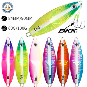 Señuelo Luminoso Jetting Plate 80g 100g, Cebo Duro de Fondo para Pesca de Lubina - Product Image 2