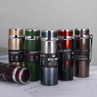 Mug isotherme en acier inoxydable à dégradé de couleurs, grande capacité, pour le sport, les activités de plein air, la montagne et les voyages