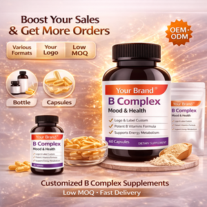 Cápsulas de Complejo Vitamínico B Shecome de Alta Calidad para Mujeres y Hombres, Apoyo al Metabolismo Energético, Suplemento Dietético de Complejo Vitamínico B - Product Image 6