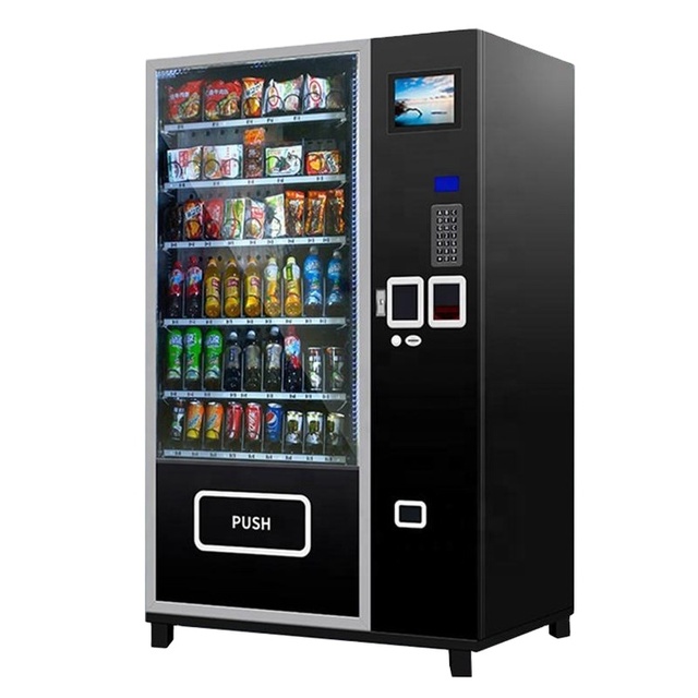 Popular Combo Snack Food and Drink Orange Juice Vending Machine Commercial Water Vending Machines