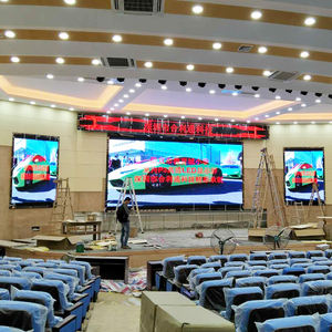 จอแสดงผล LED ภายในอาคาร P2.6 แบบ OEM พร้อมหน้าจอสัมผัส สำหรับแสดงข้อความต้อนรับ ใช้ในโบสถ์ เวที สตูดิโอ อัตรารีเฟรชสูง เชื่อมต่อไร้รอยต่อ ความคมชัดสูงพิเศษ - Product Image 6