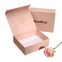 Boîte à fermeture magnétique personnalisée pour vernis à ongles, huile essentielle, cosmétiques, masque facial, coffret beauté, boîte en papier magnétique, emballage cadeau