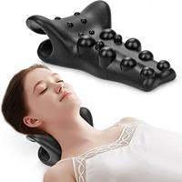 Civière cervicale Dispositif de traction cervicale Dos Cou Relaxer Massage Cou et Épaule Masseur Oreiller