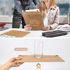 Tengen Bìa Giấy Kraft Phẳng Không Uốn Cong Hạng Nặng Danh Mục Phong Bì Thư Ảnh Có Dải Xé Để Đựng Tài Liệu - Product Image 4