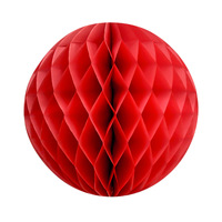 Boule en papier nid d'abeille de 25 cm, boule en papier nid d'abeille suspendue, décoration de mariage, fête d'anniversaire, en stock