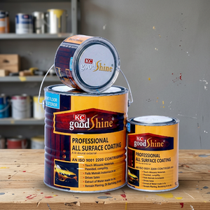 Peinture liquide noire mate NC pour meubles en bois et surfaces métalliques, finition lisse à faible brillance pour application au pinceau et au pistolet - Product Image 3