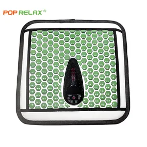 A-mazon Hot Seller Electric Photon Mattress Prostate Massager Pelvic Floor Muscle Repair Tourmaline Mat Far Infrared Heating Pad