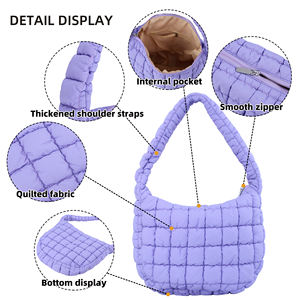 נשים מושלכות משקל קרוגוף שק שק "תיק כושר פחזת רך תיק נשיאה גדול תיק - Product Image 3