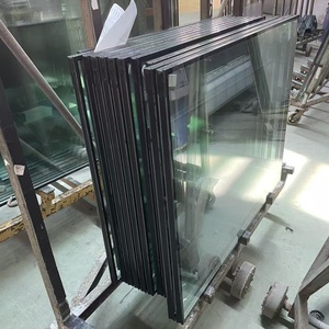 Feuille de fenêtre isolée Low-E trempé sans cadre prix du mur de verre par mètre carré fabriqué en Chine - Product Image 1