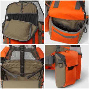 Gilet de chasse de qualité supérieure, fantastique qualité, gilet de chasse en forêt, gilet de chasse pour la vente en ligne, gilet de chasse orange - Product Image 5