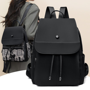Women <b>Backpack</b> Fashion Design High Quality PU <b>Leather</b> Female School Bag Multifunction <b>Large</b> Capacity Travel <b>Backpacks</b> - Product Image 2