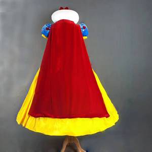 Costume de Jeu de Rôle Blanche-Neige MS, Uniforme de Cosplay Petit Chaperon Rouge, Robe de Scène pour Femme Adulte pour Fête d'Halloween - Product Image 4
