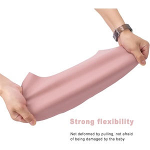 Napperon en silicone de qualité alimentaire pour <span class=keywords><strong>chaise</strong></span> <span class=keywords><strong>haute</strong></span> Tripp <span class=keywords><strong>Trapp</strong></span>, plateau vert rose, facile à nettoyer, pliable et durable, 2 pièces - Product Image 6