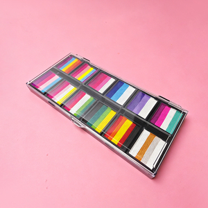 مجموعة مكياج احترافية جديدة رائجة غير سامة 120 جرام طلاء وجه احترافي مائي - Product Image 1