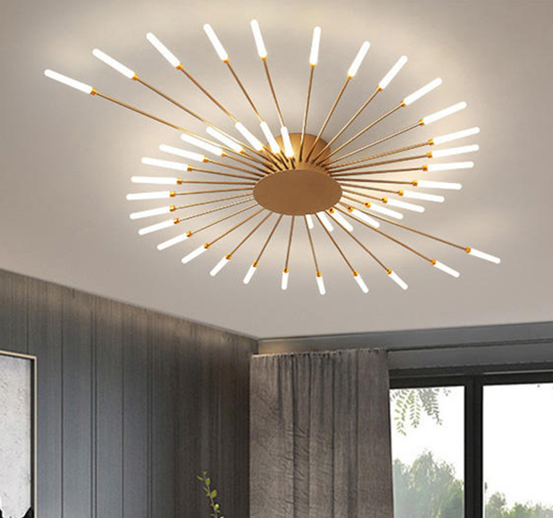 Plafonnier LED au design moderne, éclairage d'intérieur pour la décoration de la maison