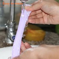 Articles de cuisine de fête Paille à pression réutilisable détachable pour boire sans BPA Pailles en silicone