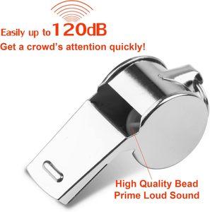 Thích hợp cho huấn luyện viên, trọng tài, nhân viên thể thao - Còi thép không gỉ tùy chỉnh với âm thanh lớn và sắc nét - Product Image 2