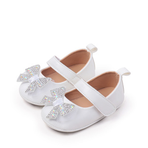 2025 Spring Autumn Summer White Princess Baby Infant Toddler Newborn Girl Shoes Party Evening Girl Pu Leather Shoes - Product Image 5