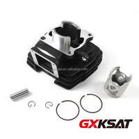 Nouveau bloc-cylindres de moteur de scooter/moto compatible Yamaha DT125 1974-1981 125cc en alliage d'aluminium, diamètre 56 mm