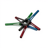 Tube en fibre de carbone coloré, amortisseur de chocs, tube CFRP pour cardan de caméra, jib, slider, voiture RC, avion, bateau, modèle de châssis