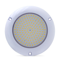 Nouvelle lampe LED plate HUAXIA pour piscine, 12W RGB, télécommande, montage en surface, piscine, sous-marine, Piscina