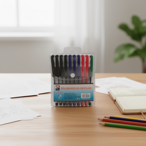 MNJ Gel Pens 12Pcs Color Assorted Ref 04522 - Product Image 2