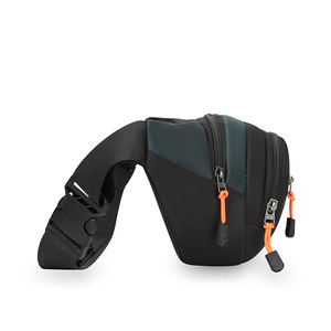 Fashion Men's Fanny Pack Multi Functional Oxford Cloth Waist Bag For Travel Outdoor Use Crossbody Shoulder Bag Small Chest Bag - Product Image 4