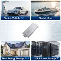 Cellule lithium-ion semi-solide Farasis 3.7V 57Ah NMC en pochette, 2000 cycles, 5C de pointe, 267Wh/kg pour véhicules électriques, bateaux et systèmes de stockage d'énergie (ESS)