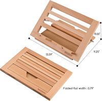 MEEDEN Support PC en gros Pupitre de musique Chevalet de carnet de croquis en bois