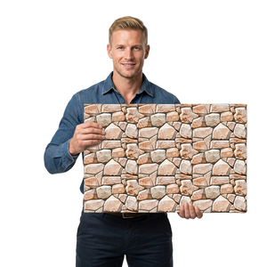 Azulejos de Pared Cerámicos Esmaltados OEM 250x375mm Acabado Brillante Exterior Impermeable Antideslizante Garantía de 4 Años - Product Image 1