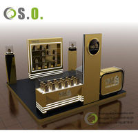 Kiosque de parfum personnalisé, comptoir de parfumerie de luxe, présentoir de parfum, armoire, présentoir de parfum pour centre commercial, kiosque de vente au détail de parfum