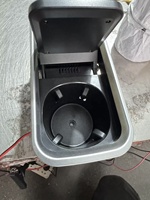 Porte-gobelet réglable au design original avec chargeur sans fil pliable pour Mercedes Vito V Class Sprinter Hiace Mpv