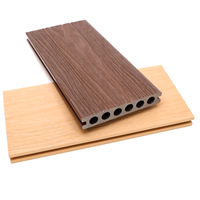 Planches de terrasse en WPC imperméables SONSILL, revêtement de sol en bois composite antidérapant haute densité pour terrasse extérieure et jardin