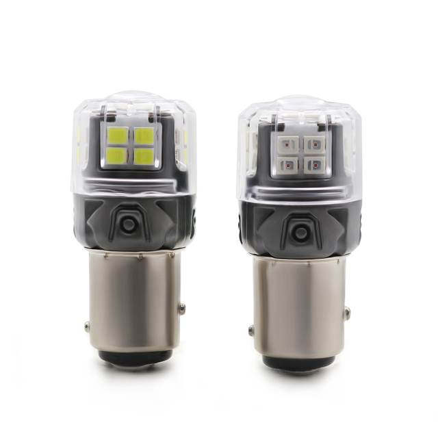 SEKO S25 Canbus DC12V 2835 20SMD LED Light Bulb for City Accord GT Cars New BAY15D Brake Light