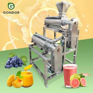 Machine industrielle pour la fabrication de confiture de mangue, ananas, fruit de la passion, cerise, purée de légumes, extracteur de pulpe, pulpeur - Product Image 1