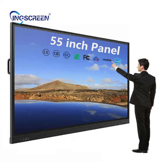 INGSCREEN OEM Smart Board 75 Inch Interactive Whiteboard Panel Various Sizes-55 86 65 Inches Touch Screen Interactive