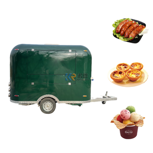 Carrito de Comida Móvil de 10 Pies para Helados, Café y Aperitivos, Remolque de Comida Rápida con Cocina Completamente Equipada - Product Image 1