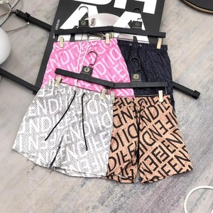 Shorts de plage tendance pour hommes, style urbain, séchage rapide, en nylon, avec cordon de serrage et lettres 3D – Vente en gros - Product Image 2